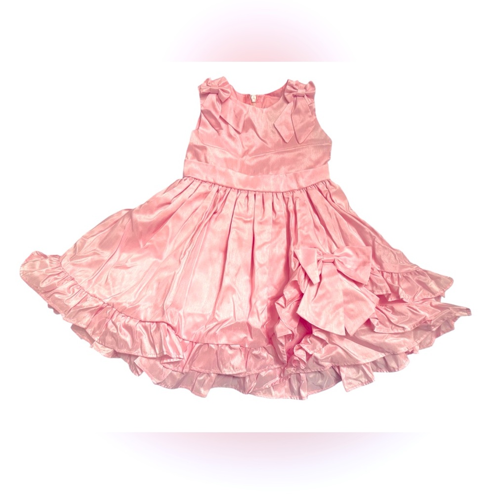 Sugar Plum Pink Ruffled Sleeveless Dress Size 24months